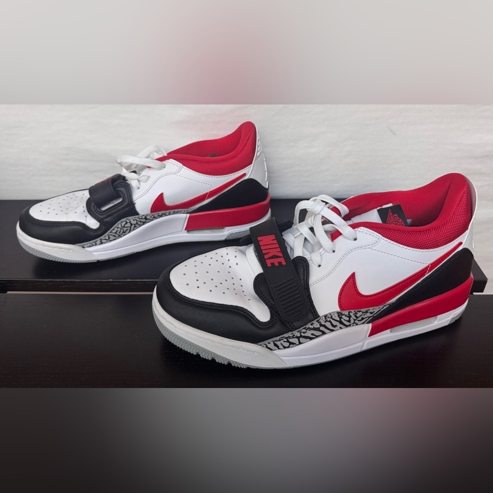 Nike Mens Jordan Legacy 312 Low Fire Red Size 9.5 - Picture 2 of 7